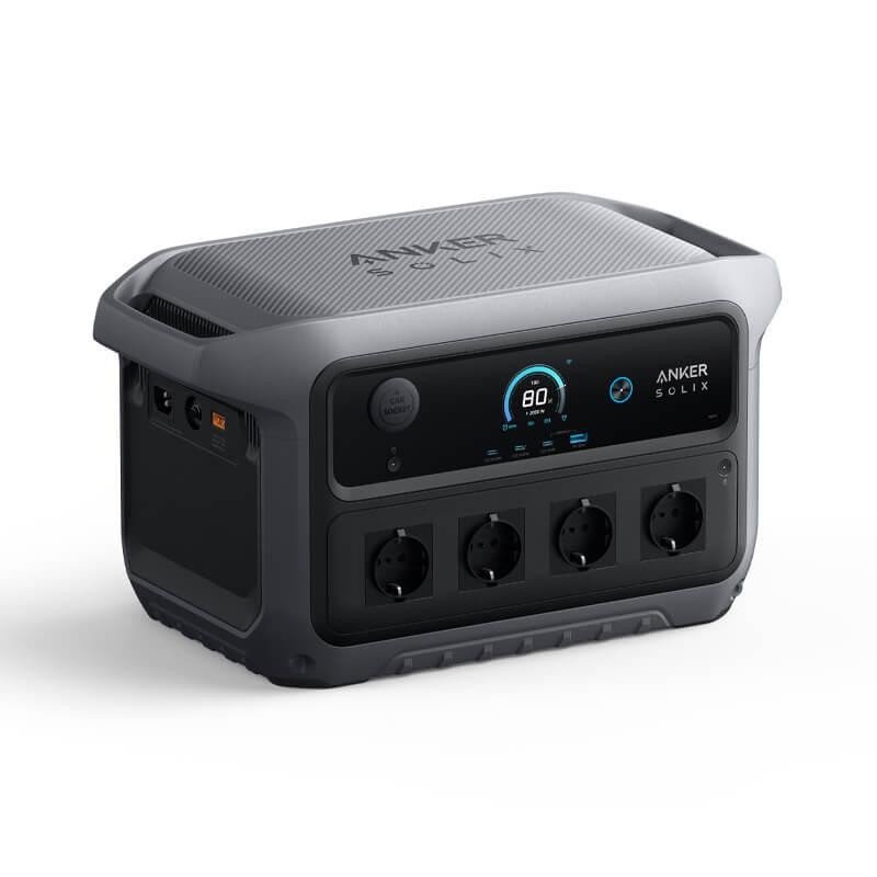Anker SOLIX C2000 Gen 2 Powerstation, 2048 Wh LiFePO4, 2400 W – Ansicht 2