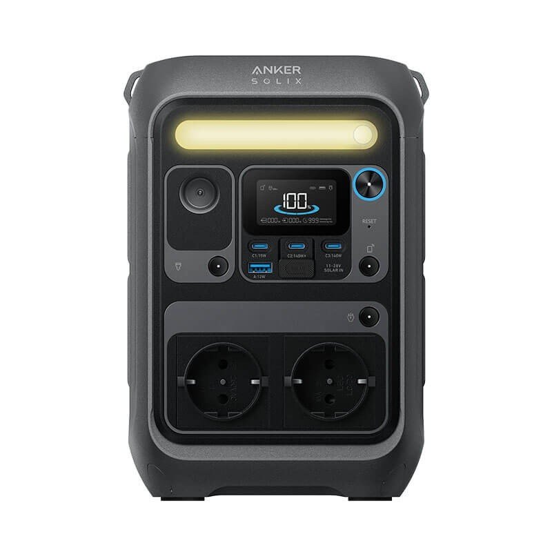 Anker SOLIX C300X AC Mini-Powerstation, LiFePO4, 288 Wh, 300 W – Ansicht 2