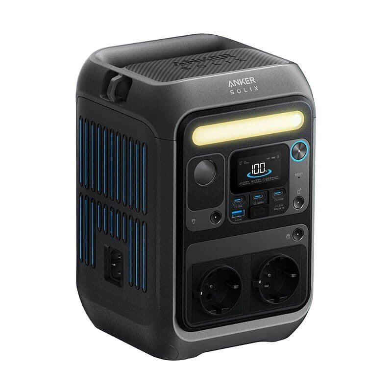 Anker SOLIX C300X AC Mini-Powerstation, LiFePO4, 288 Wh, 300 W – Ansicht 3