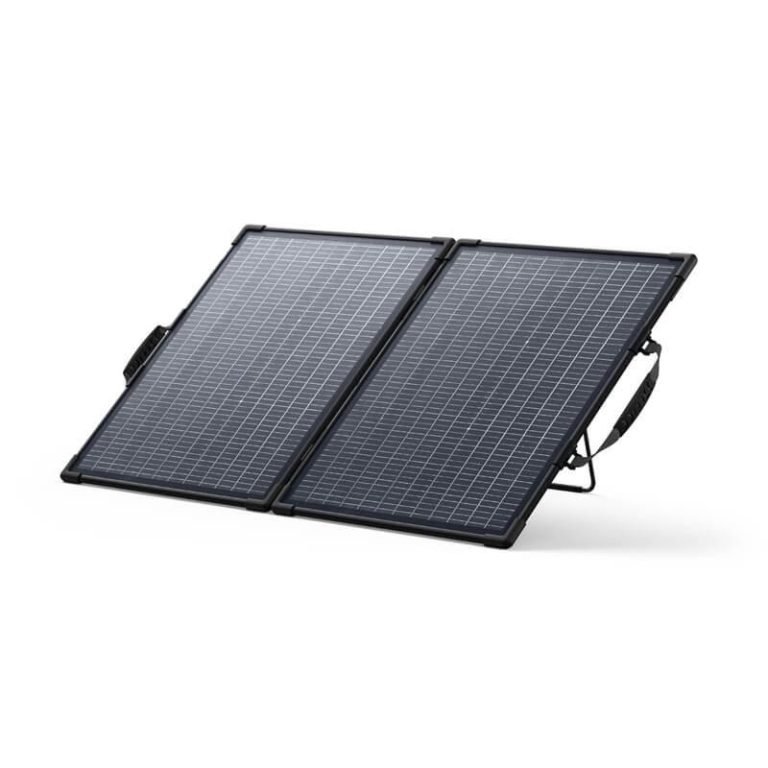 Anker SOLIX PS100 : panneau solaire pliable bifacial 100 W, IP68