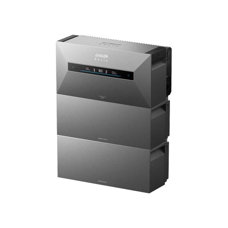 Anker SOLIX Solarbank Max AC avec 2 batteries BP7000, 3,5 kW, 21 kWh