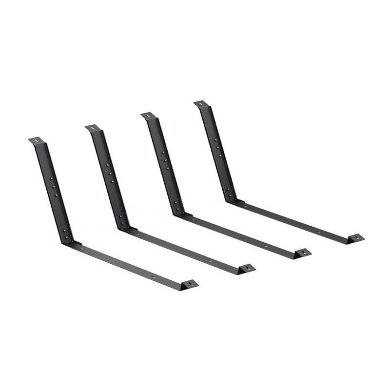 Anker support de panneau solaire pour toit plat en acier galvanisé, lot de 2