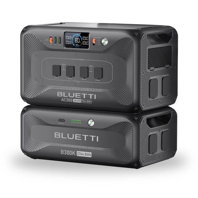 Bluetti Apex 300 Powerstation mit Erweiterungsakku, 5.529,6 Wh – Ansicht 1