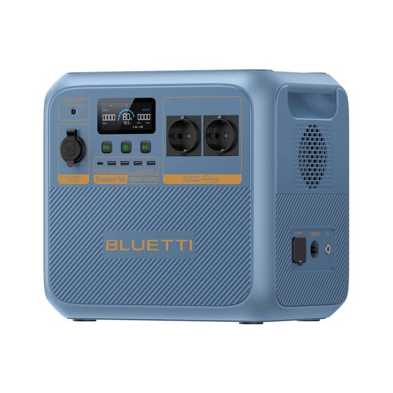 BLUETTI Pioneer Na : station électrique sodium-ion 900Wh, 1500 W AC
