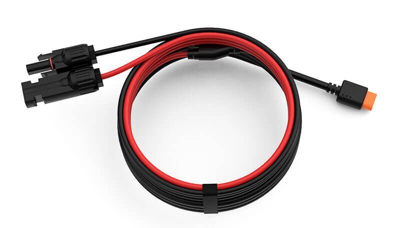 EcoFlow Solarladekabel mit XT60i-Stecker, 2,5 m – Ansicht 1
