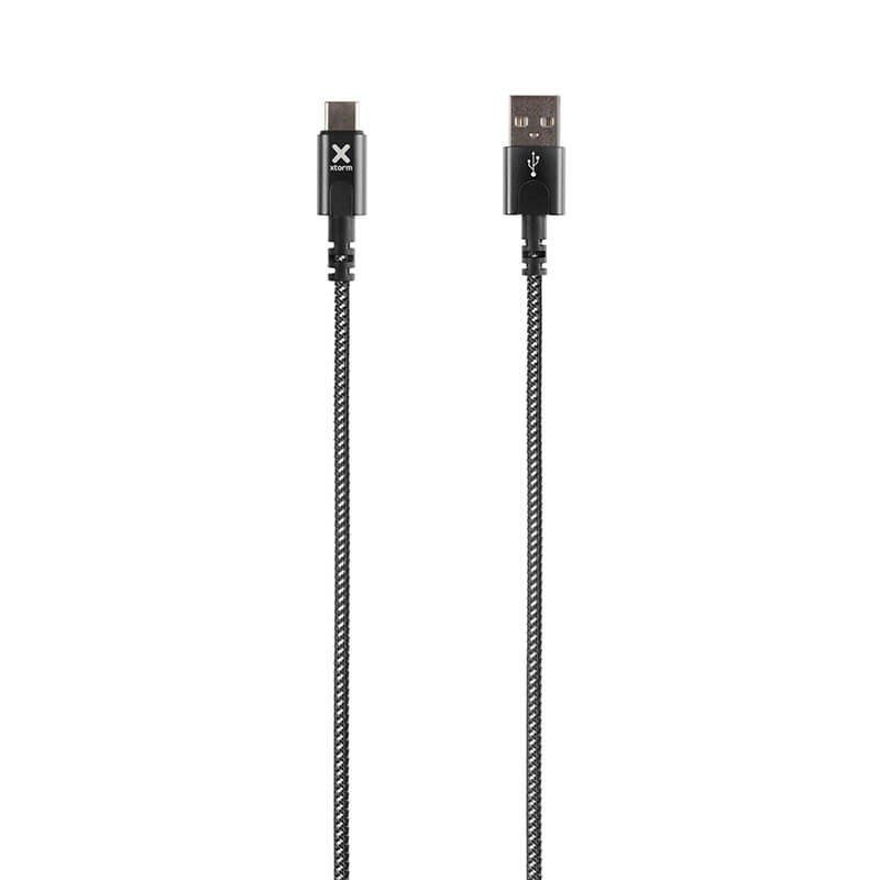 Câble de charge Xtorm Original USB vers USB-C, longueur 1 m, noir – vue 2