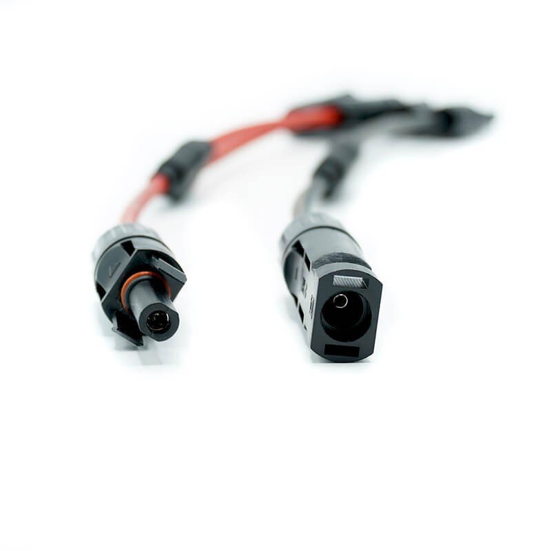 MC4 Y-Kabel für parallele Solarverbindung, Länge 33 cm – Ansicht 2