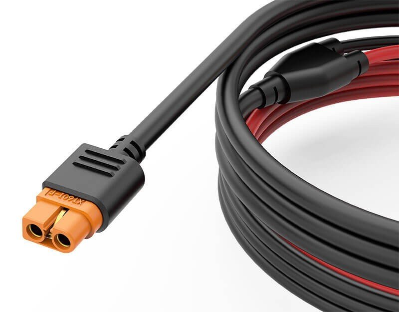 Câble solaire EcoFlow vers XT60i, longueur 5 m pour panneau – vue 2