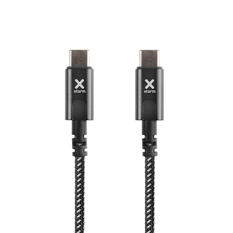 Xtorm Original USB-C auf USB-C PD-Kabel, 1 m, schwarz – Ansicht 1