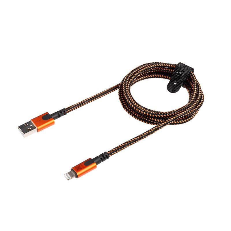 Xtorm Xtreme USB to Lightning Cable, 1.5 m, Nylon and Kevlar Fibre – view 2