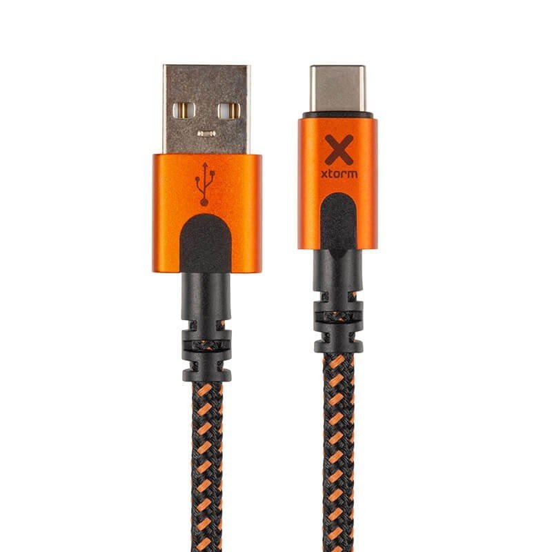 Câble Xtorm Xtreme USB vers USB-C, 1,5 m, nylon tressé et fibre Kevlar