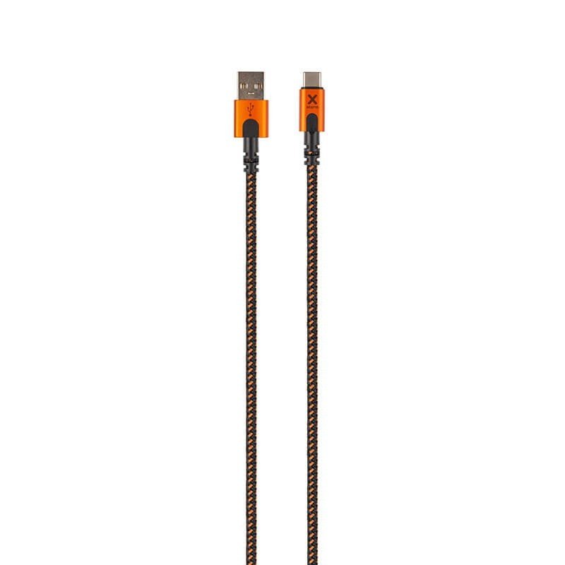 Xtorm Xtreme USB-naar-USB-C-kabel, 1,5 m, nylon en Kevlar-vezel – weergave 3