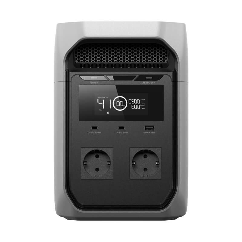 EcoFlow Delta 3 Classic powerstation LiFePO4, 1024 Wh, 1800 W – weergave 3