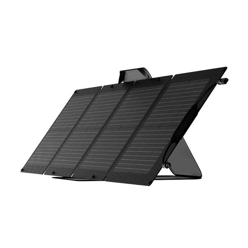 EcoFlow panneau solaire portable 110 W, silicium monocristallin, MC4, IP68
