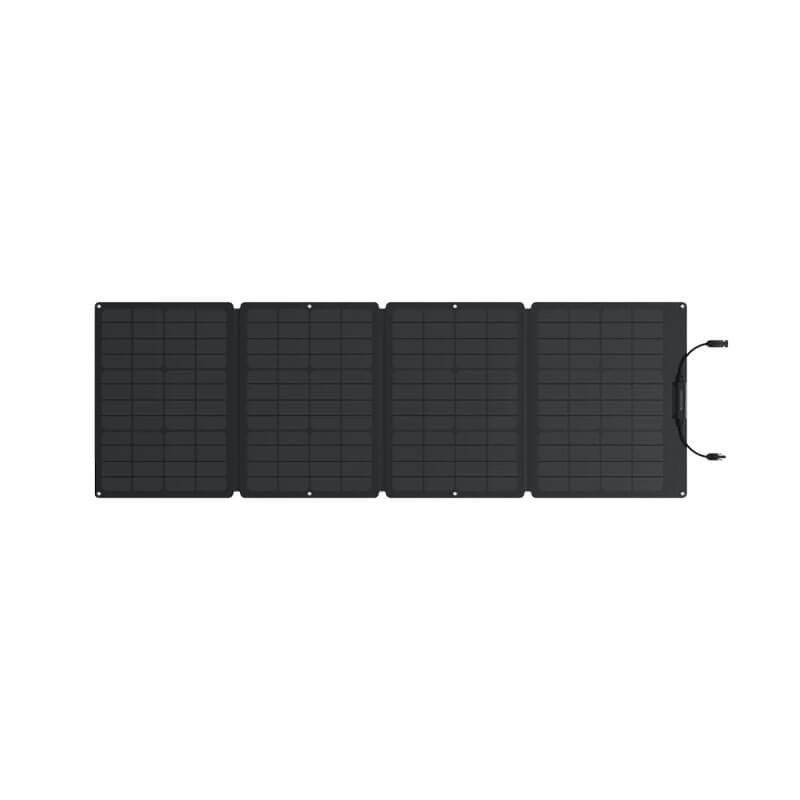 EcoFlow panneau solaire portable 110 W, silicium monocristallin, MC4, IP68 – vue 3