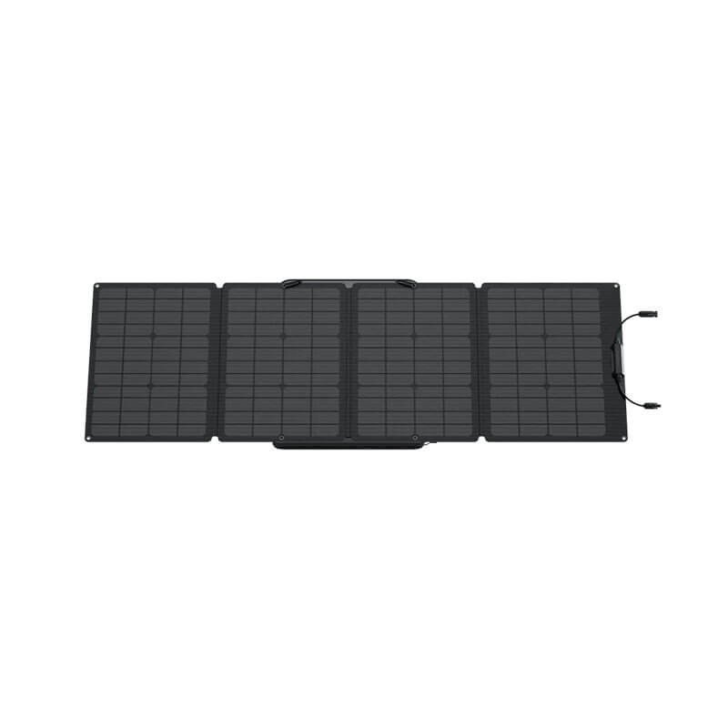EcoFlow panneau solaire portable 110 W, silicium monocristallin, MC4, IP68 – vue 4