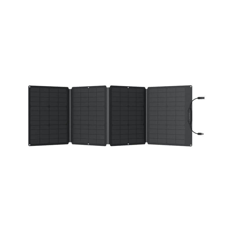 EcoFlow panneau solaire portable 110 W, silicium monocristallin, MC4, IP68 – vue 5