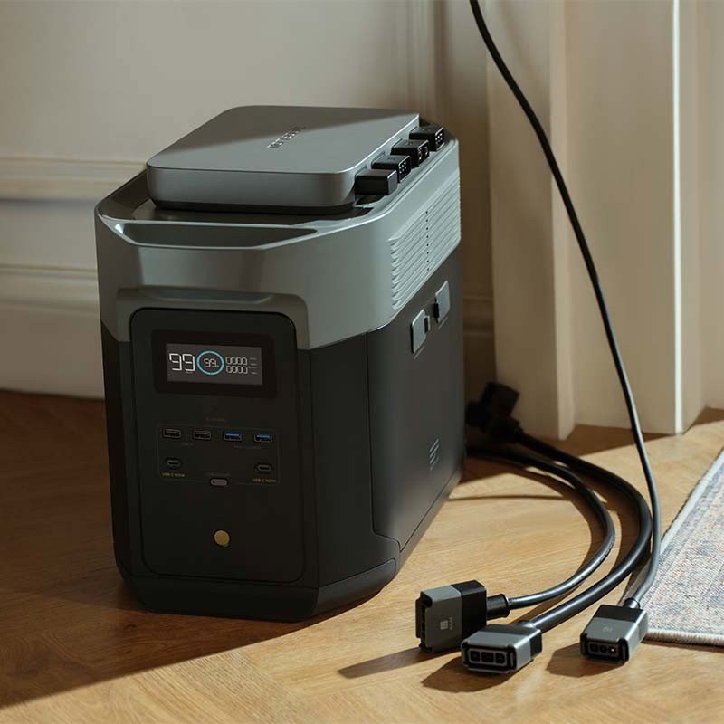 EcoFlow PowerStream Verbindungskabel Mikrowechselrichter zu Powerstation, 0,4 m – Ansicht 3