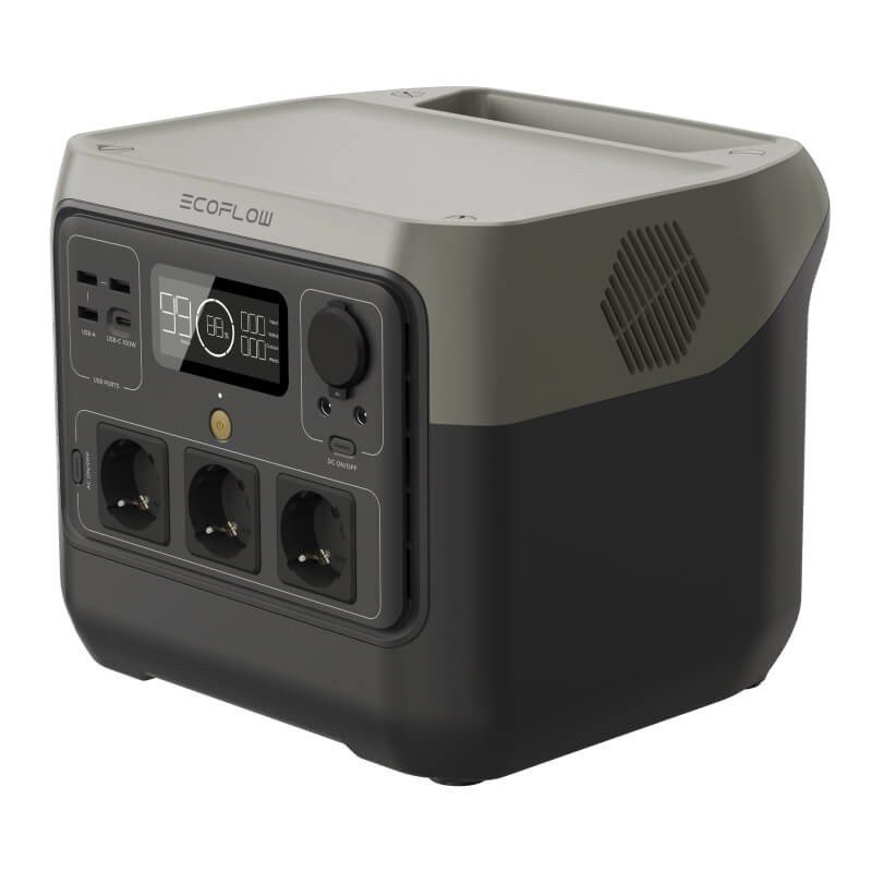 EcoFlow River 2 Pro draagbaar powerstation, 768 Wh LiFePO4, 800 W – weergave 3