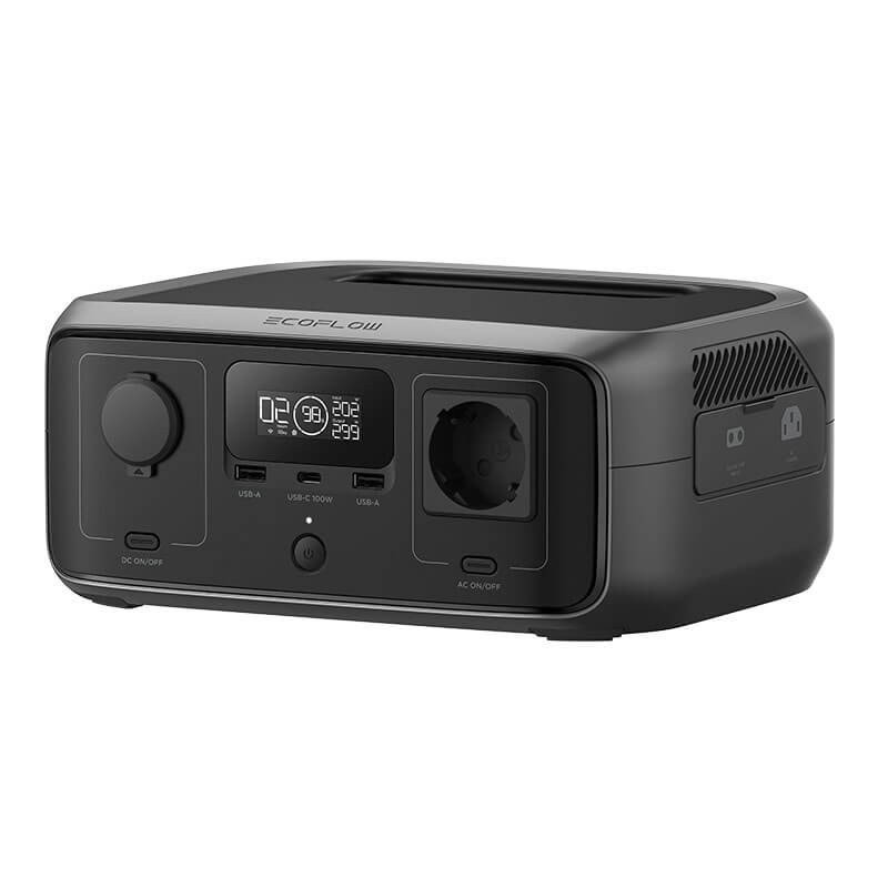EcoFlow River 3 kompakte Powerstation, 245Wh LiFePO4, 300 W – Ansicht 1