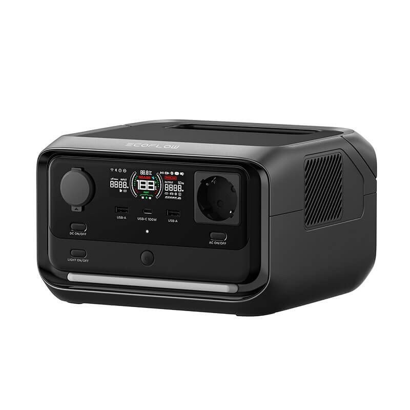 EcoFlow River 3 Plus : station LiFePO4 de 286 Wh avec prise secteur 600 W