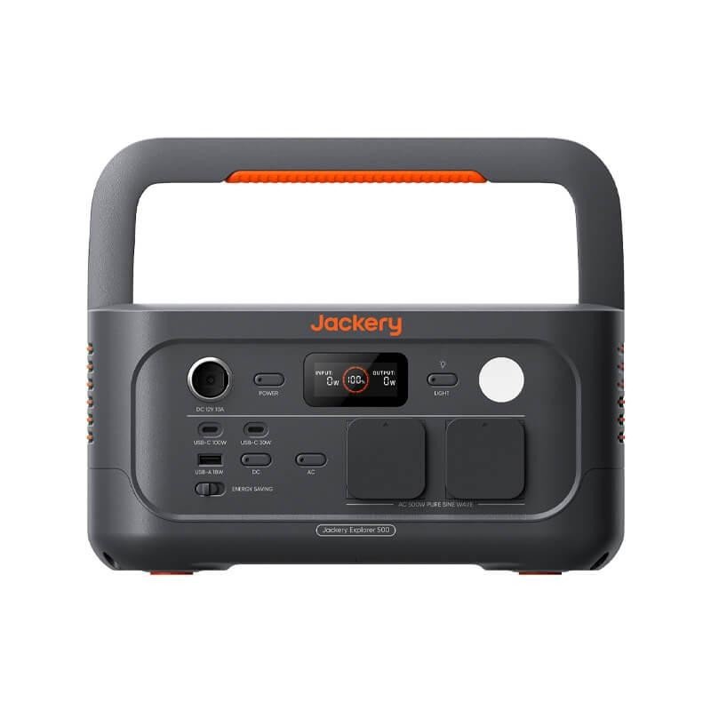 Jackery Explorer 500 V2 : station LiFePO4 512 Wh, 2 prises AC 500 W