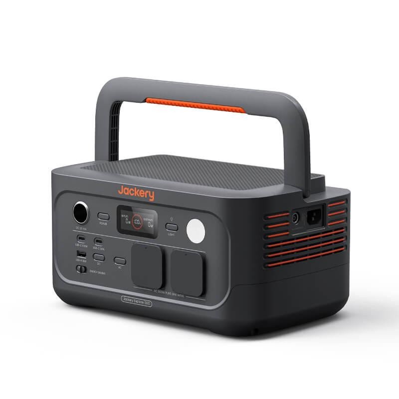 Jackery Explorer 500 V2 : station LiFePO4 512 Wh, 2 prises AC 500 W – vue 2