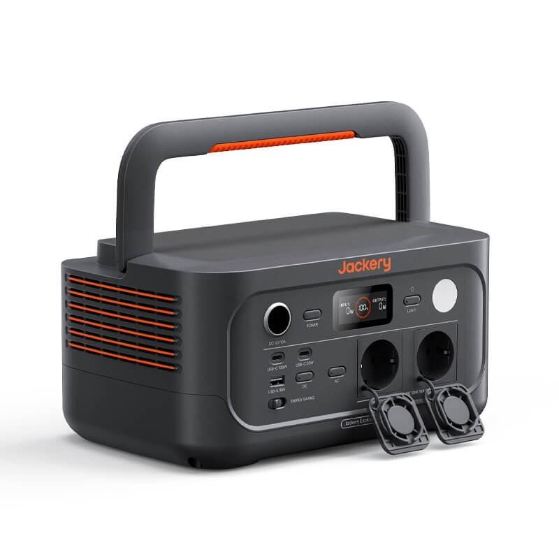 Jackery Explorer 500 V2 : station LiFePO4 512 Wh, 2 prises AC 500 W – vue 3