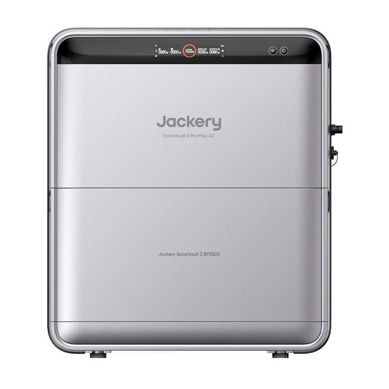 Jackery SolarVault 3 Pro Max AC et BP2500 : batterie prête à brancher, 5,04 kWh – vue 2