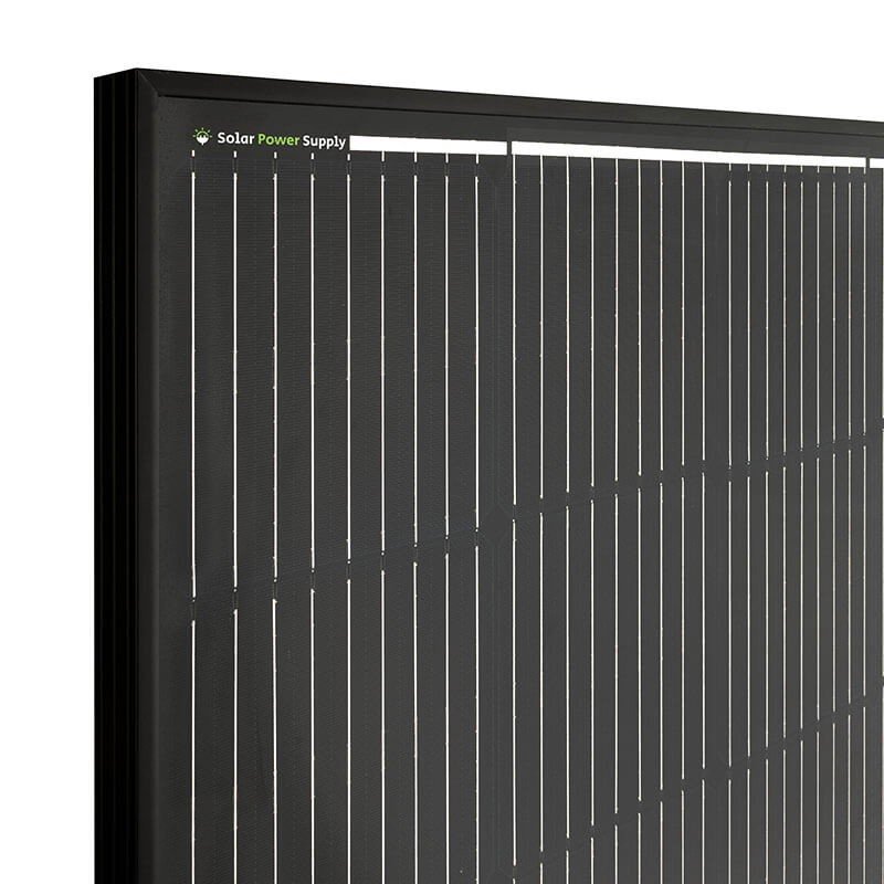 Starres monokristallines Solarmodul 400 W mit Alurahmen und MC4 – Ansicht 3