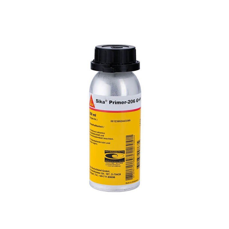 Sika Primer 206 G+P: voorbehandelingsprimer in fles van 250 ml – weergave 1