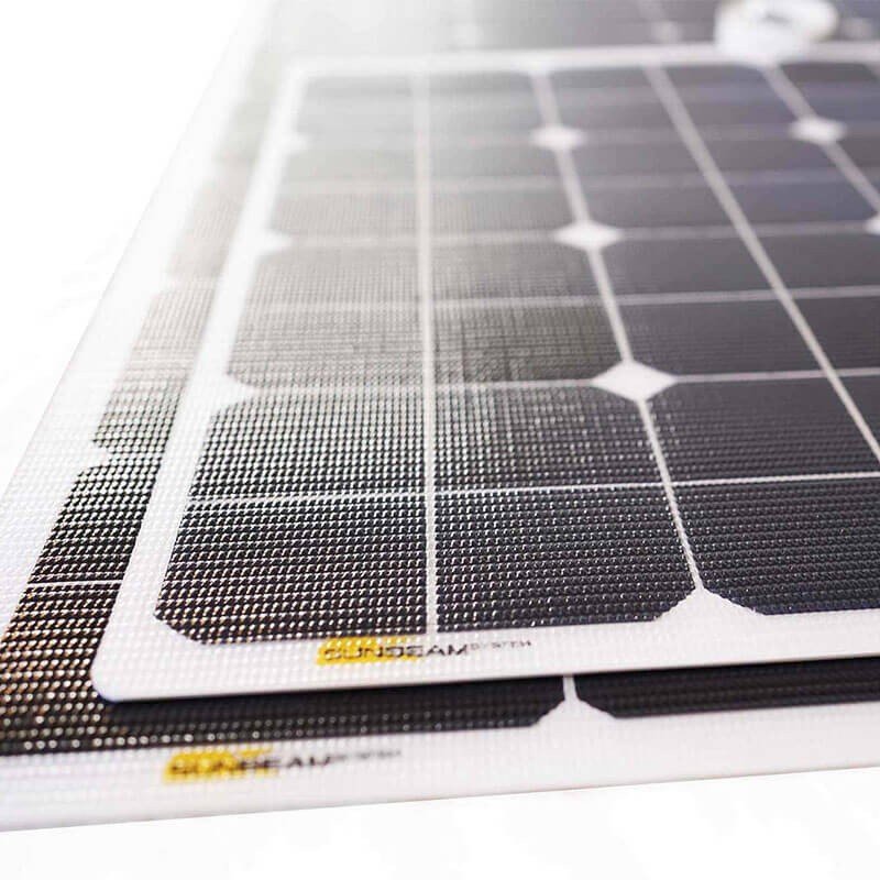 SUNBEAMsystem Maxa 109 W flexibele zonnemodule met aansluitdoos – weergave 2