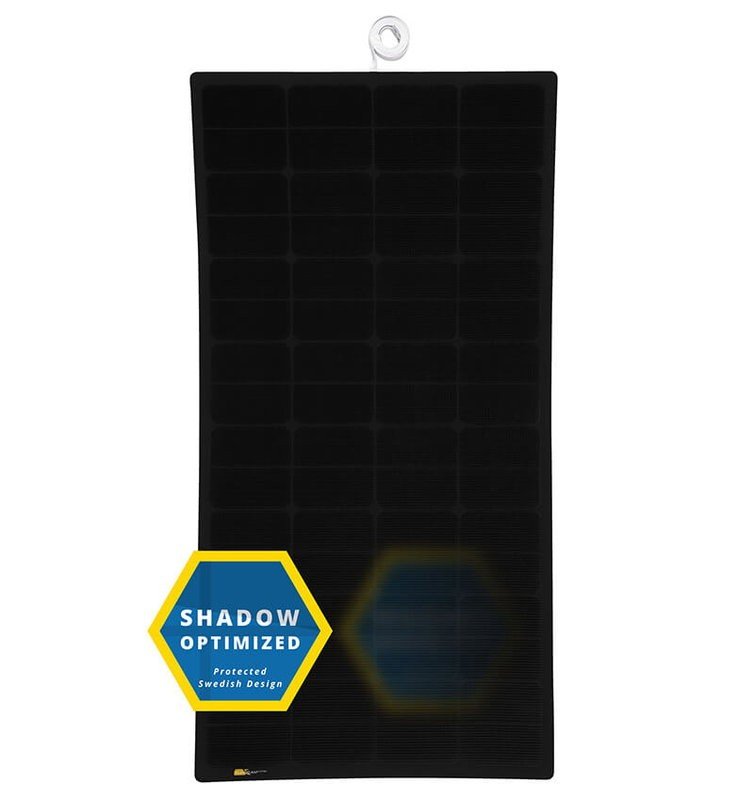 SUNBEAMsystem Maxa Flush schwarz, flexibles Panel, 109 W, 106 x 54 cm – Ansicht 2
