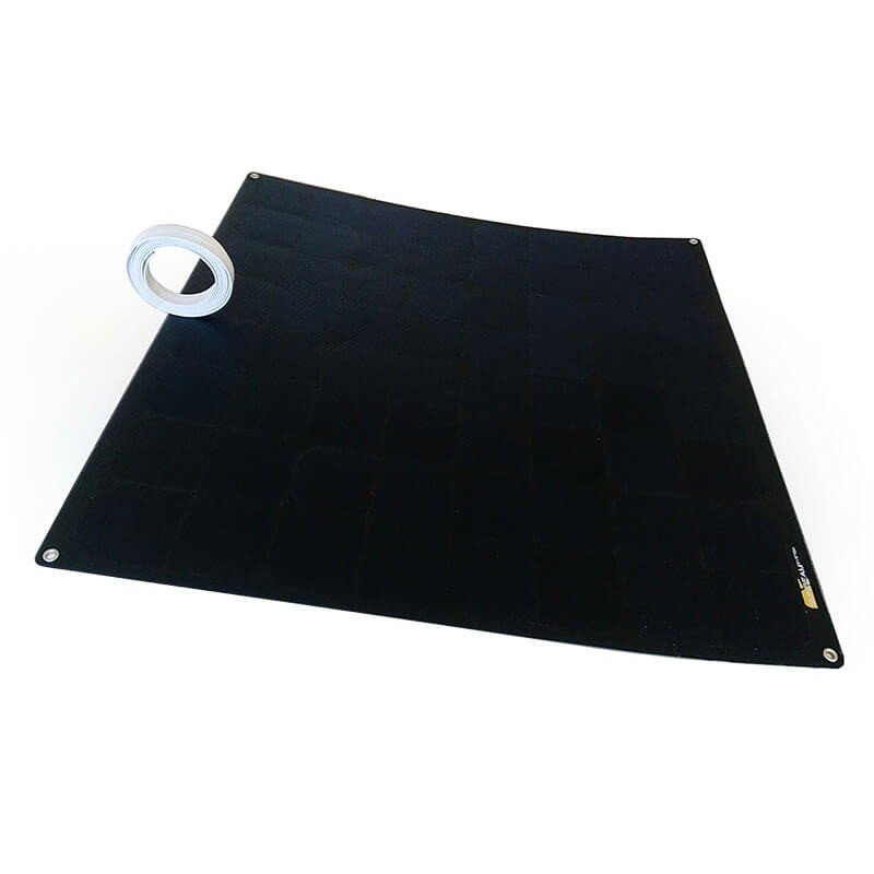 SUNBEAMsystem Tough 55 W zwart compact flexibel zonnepaneel, 54,5 x 53,5 cm – weergave 3