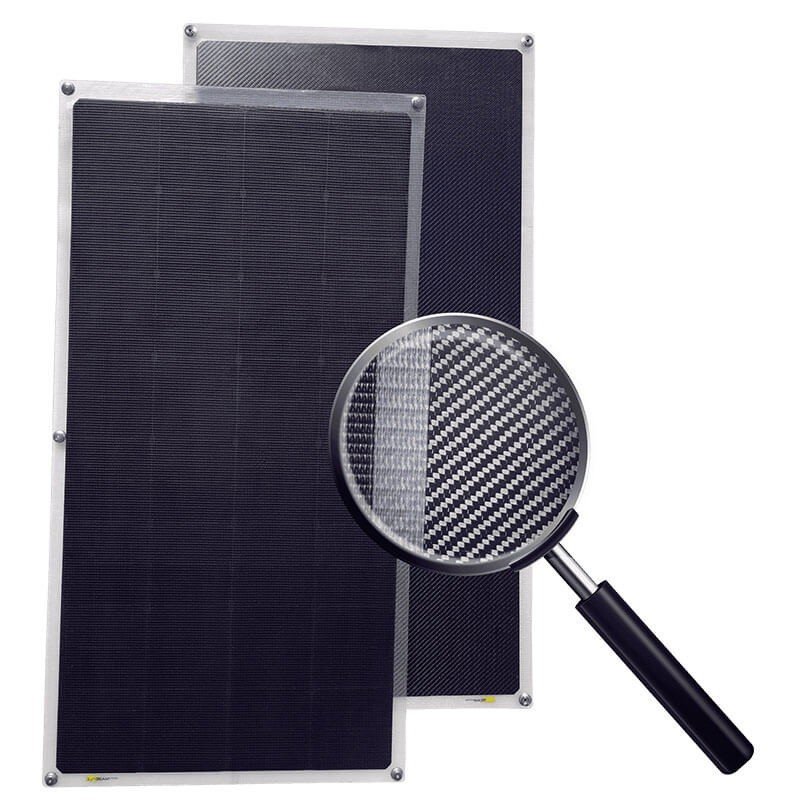 SUNBEAMSystem Tough+ Carbon Optimized IQ 116 W Flexible Panel, MC4 Output – view 2