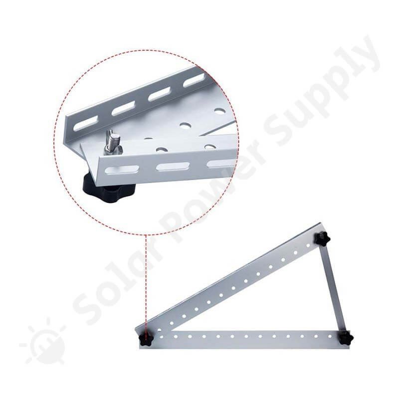 Support réglable en aluminium pour panneau solaire, 71 cm – vue 5