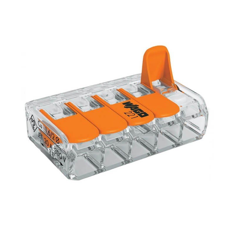 Wattstunde borne de jonction pour conducteurs de section 6 mm²