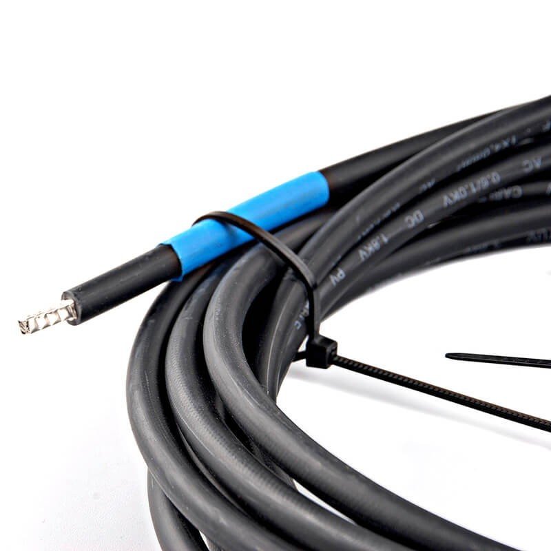 Wattstunde Solarkabel 5 m, 6 mm², Modul zum Laderegler – Ansicht 2