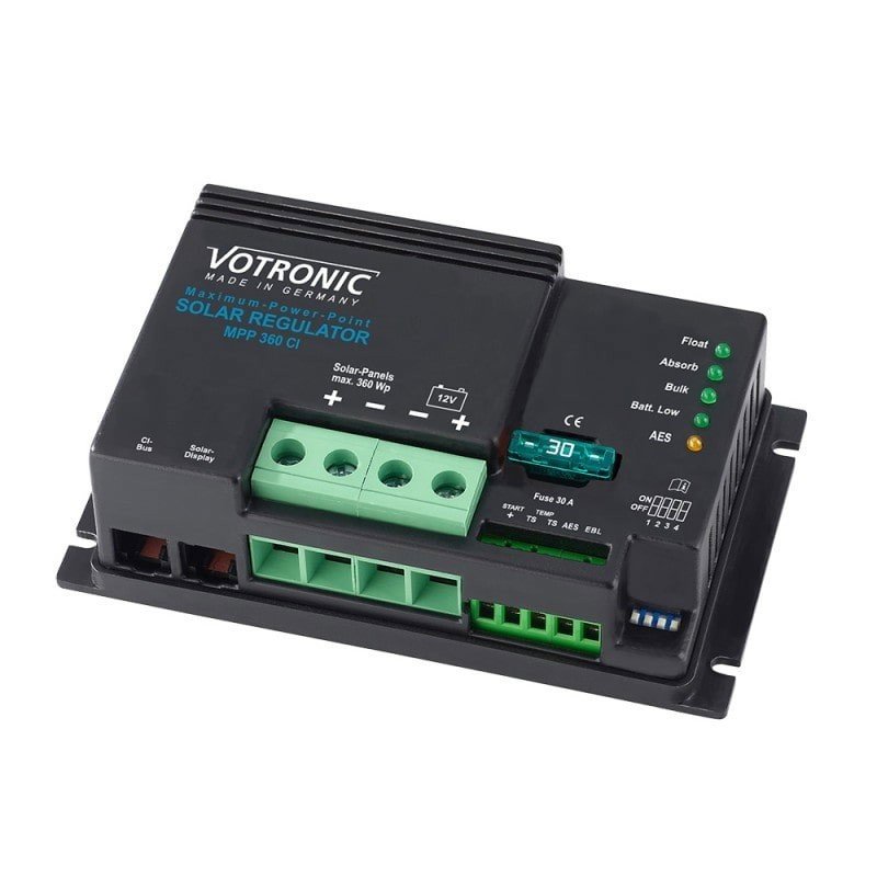 Wattstunde MPP 360 CI : régulateur de charge solaire compact 12 V, 360 W