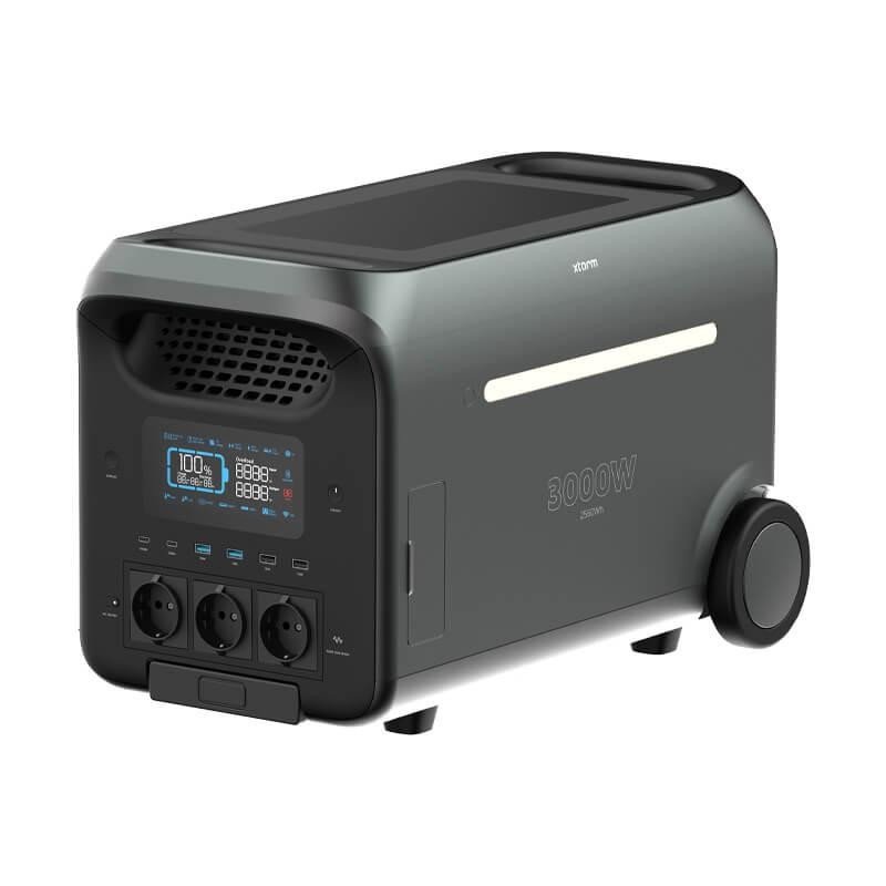 Xtorm centrale électrique mobile 3000 W, LiFePO4 2560 Wh, sortie Anderson