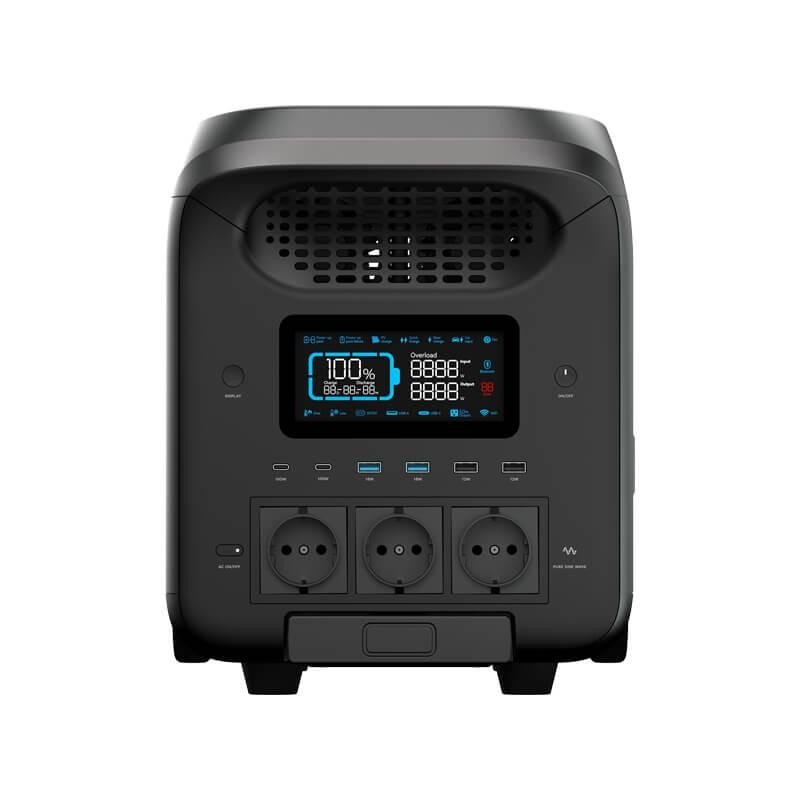 Xtorm mobiles Kraftwerk 3000 W mit 2560 Wh LiFePO4 und Anderson-Ausgang – Ansicht 2