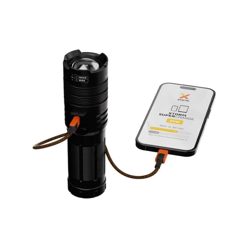 Xtorm Flashlight Powerbank 10.500, Li-ion 38Wh met zaklamp van 1000 lumen – weergave 3