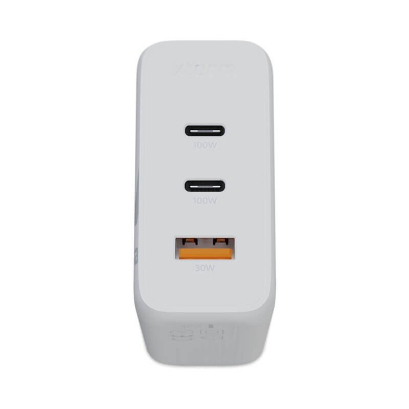 Xtorm GaN2 Ultra 100 W : chargeur secteur USB-C PD (100W) + USB-A, 209 g – vue 2