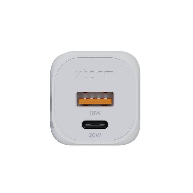 Xtorm GaN2 Ultra 20 W Mikro-Netzladegerät, USB-C PD und USB-A, 44 g – Ansicht 5