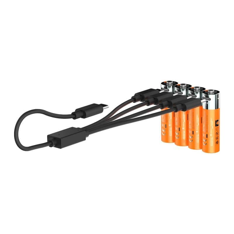 Xtorm NextGen AA Rechargeable Batteries, USB-C Charging, Set of 4 – view 4