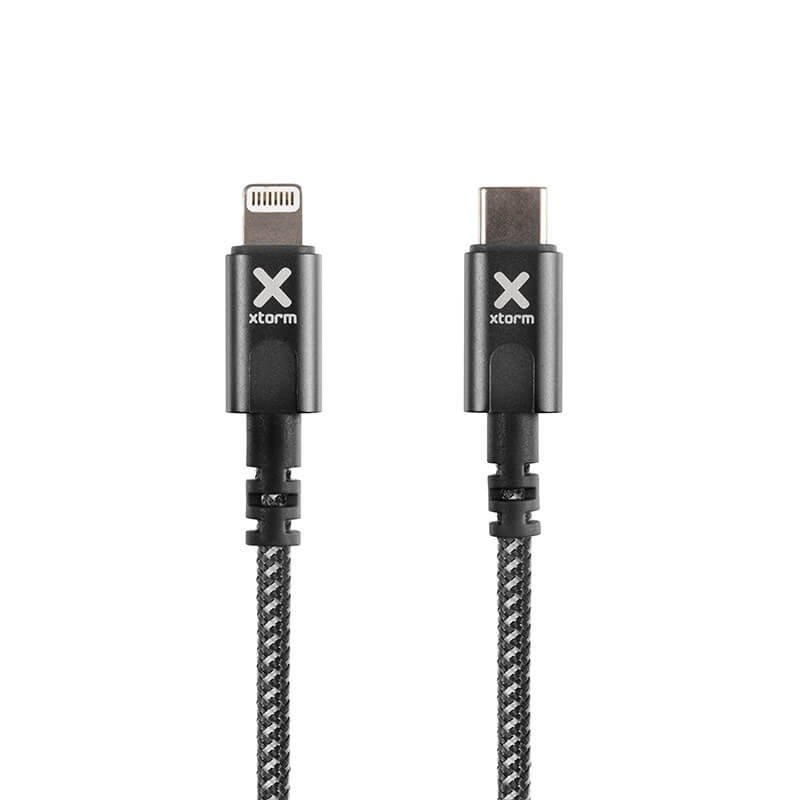Xtorm Original câble USB-C vers Lightning, noir, longueur 1 m