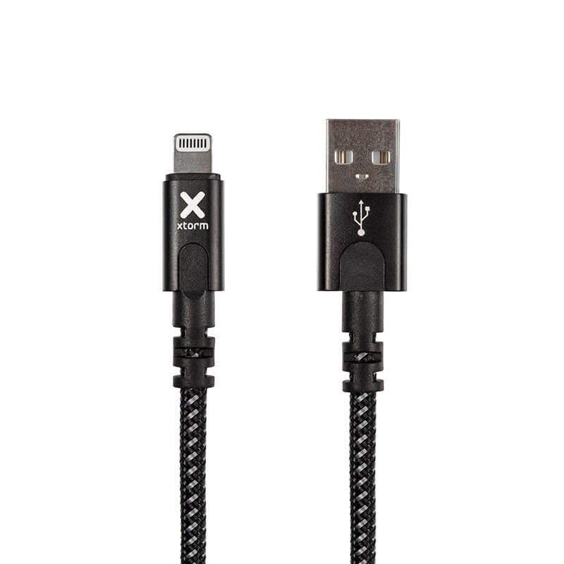 Xtorm Original rallonge de charge USB vers Lightning noire, 3 m