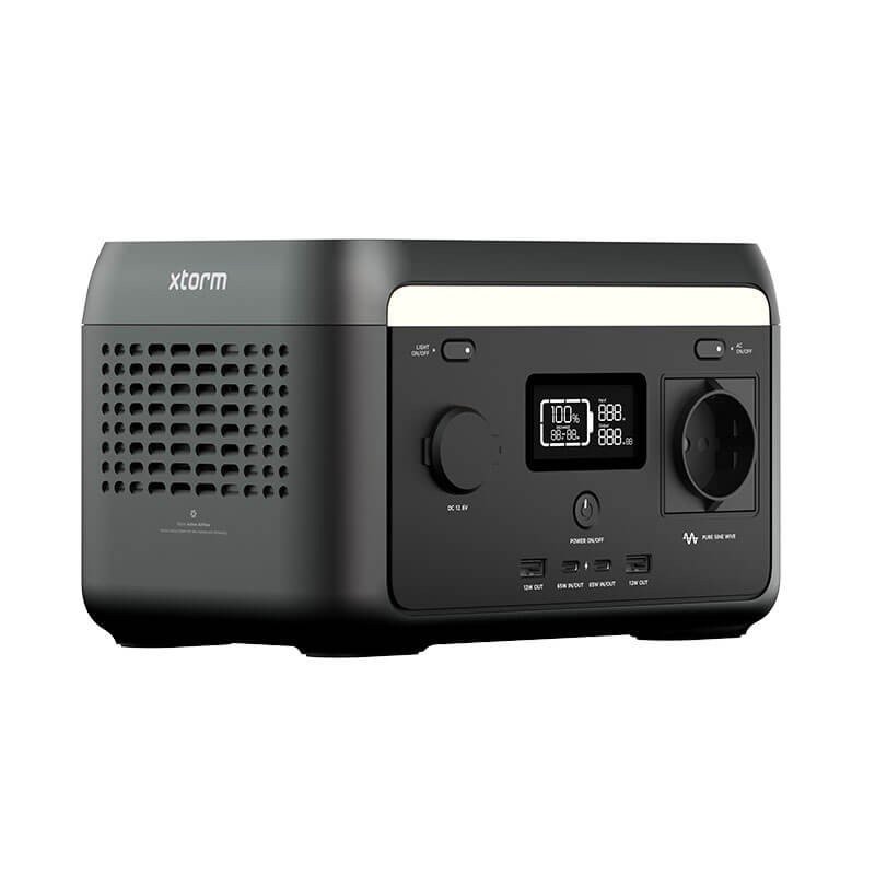Xtorm kleine mobile Powerstation 300 W mit 204,8 Wh LiFePO4-Akku – Ansicht 4