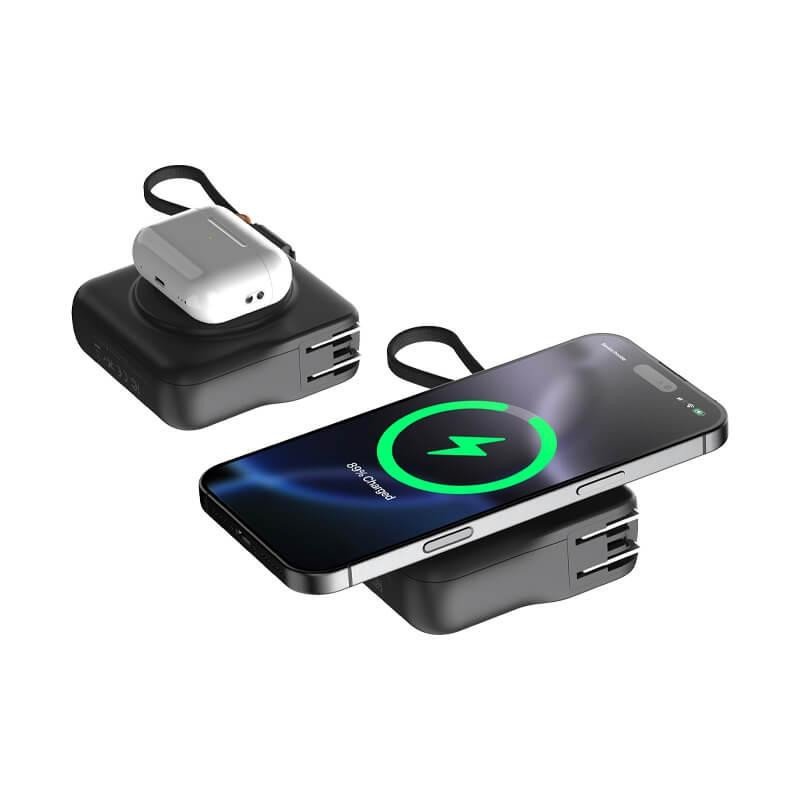 Xtorm TravelPro 3-en-1 : chargeur de voyage 30 W, 293 g – vue 3