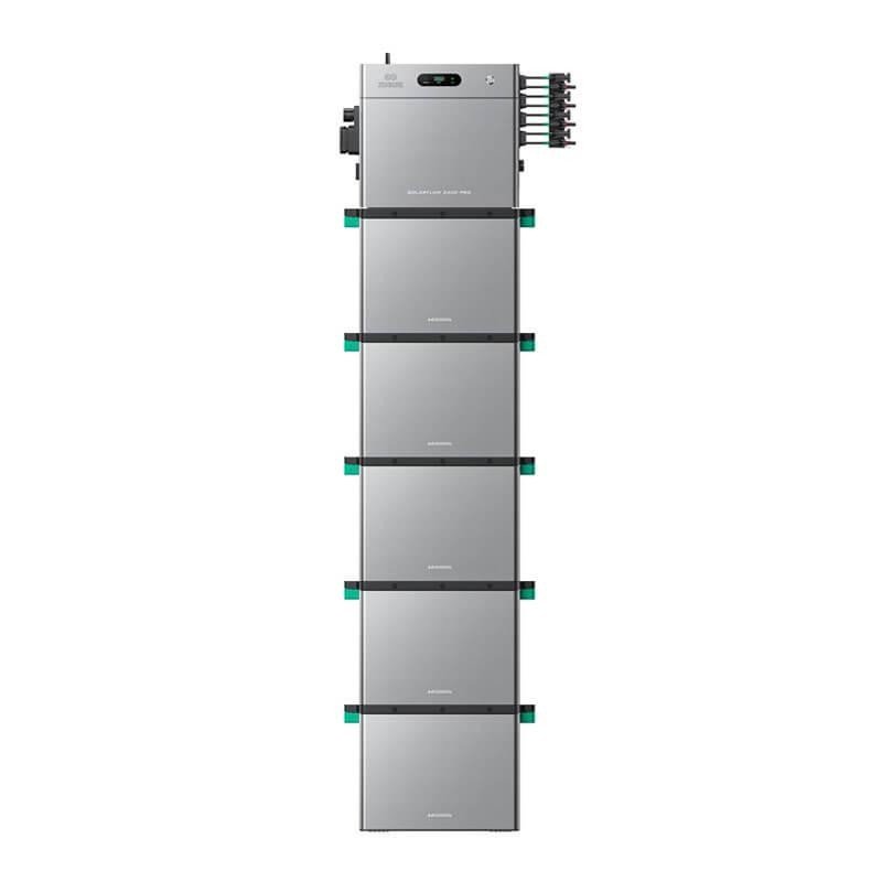 Zendure SolarFlow 2400 Pro et cinq batteries AB3000L – 2,4 kW, 16,8 kWh